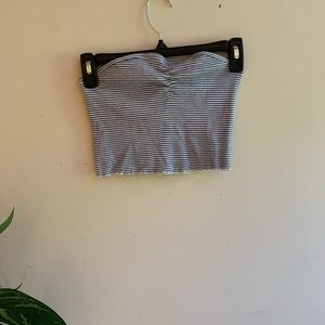 pacsun striped tube top